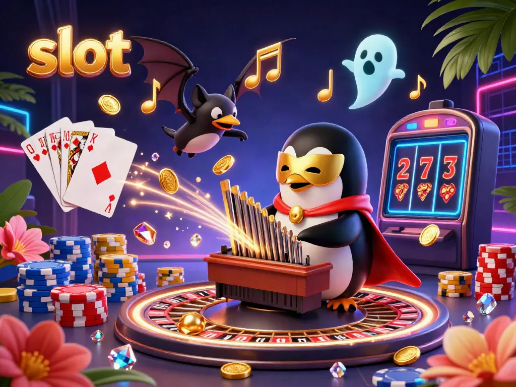 Spin the reels and win with slot games featuring vibrant casino characters and rich visual effects.