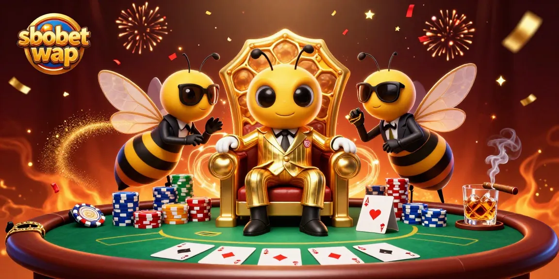 Place exciting bets with sbobet wap while enjoying a 3D bumblebee mob boss scene